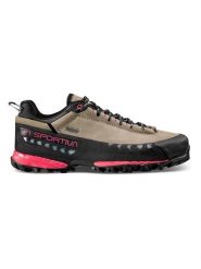 LA SPORTIVA Skórzane buty turystyczne "TX5 Low GTX" w kolorze beżowo-czarnym rozmiar: 39,5. Brązowe trekkingi La Sportiva, z gore-texu, outdoorowe. Za 630.99 zł.