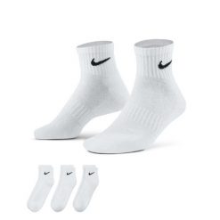Skarpety Nike Everyday Cushioned Ankle. Białe skarpety Nike, bez wzorów. Za 156.43 zł.