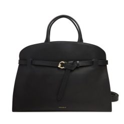 Torebka Coccinelle. Czarne shopper Coccinelle, bez wzorów, bez dodatków. Za 2,099.00 zł.