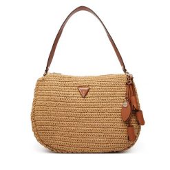 Torebka Guess. Brązowe torebki klasyczne Guess, z aplikacjami, bez dodatków. Za 639.99 zł.