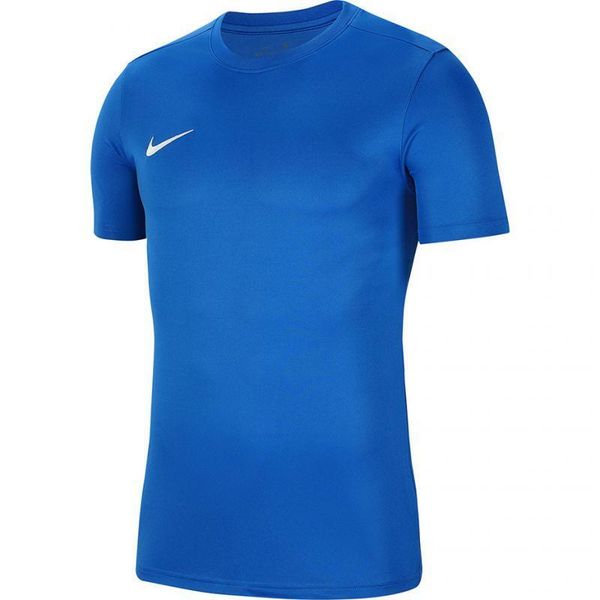 Koszulka Z Krótkim Rękawem Unisex Dla Dorosłych Dry Park VII. Niebieskie bluzki Nike, s, bez wzorów, sportowe, bez kołnierzyka, bez ramiączek. Za 117.99 zł.