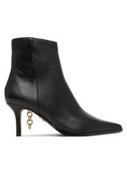 Steve Madden Botki Link In 11005698 Czarny. Czarne botki Steve Madden, bez wzorów, ze skóry, bez obcasa, na płaskiej podeszwie, bez zapięcia. Za 689.99 zł.