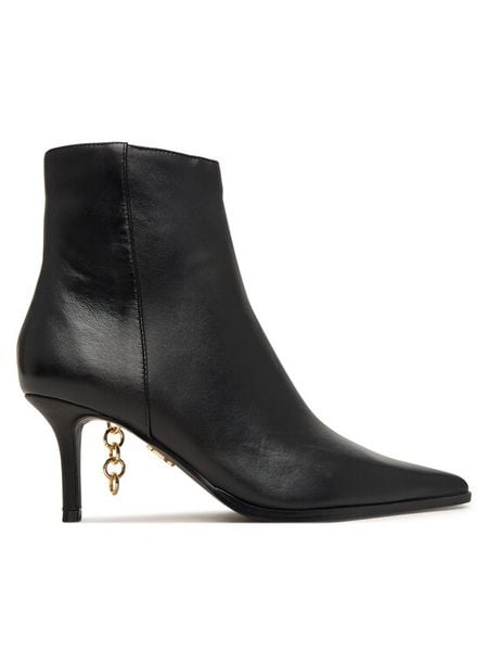 Steve Madden Botki Link In 11005698 Czarny. Czarne botki Steve Madden, bez wzorów, ze skóry, bez obcasa, na płaskiej podeszwie, bez zapięcia. Za 689.99 zł.