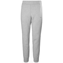 Damskie spodnie dresowe Helly Hansen HP Ocean 2.0. Szare spodnie sportowe Helly Hansen, bez wzorów, z dresówki. W wyprzedaży za 478.50 zł.