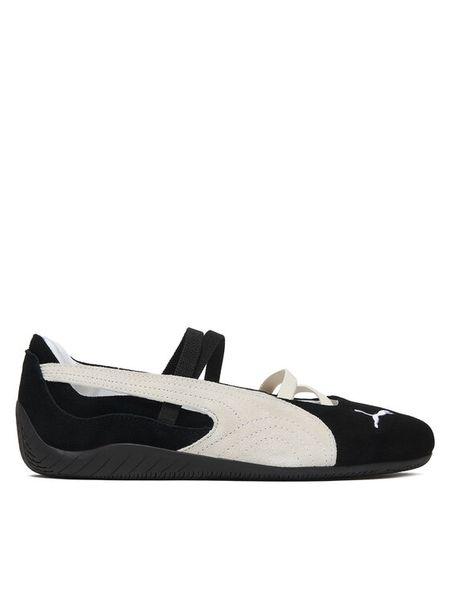 Puma Baleriny Speedcat Ballet SD 401287 06 Czarny. Czarne baleriny Puma, bez wzorów, ze skóry, bez obcasa. Za 322.99 zł.