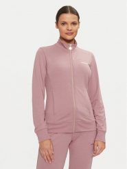 EA7 Emporio Armani Bluza 8NTM43 TJ9RZ 1341 Różowy Regular Fit. Czerwone bluzy EA7 Emporio Armani, xs, bez wzorów, z syntetyku, bez kaptura. Za 279.99 zł.