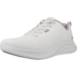 Buty SKECHERS BOBS MODE FLEX Biały. Białe trekkingi Skechers, z syntetyku, trekkingowe. Za 239.99 zł.