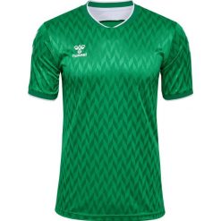 Koszulka Hummel Legend. Zielone bluzki Hummel, bez wzorów, sportowe, bez kołnierzyka, bez ramiączek. Za 203.50 zł.