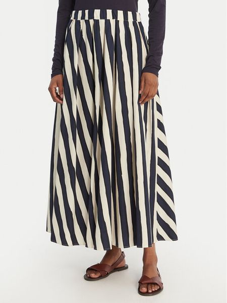 Weekend Max Mara Spódnica midi Duomo 2615101022 Granatowy Regular Fit. Niebieskie spódnice Weekend Max Mara, bez wzorów, z bawełny, midi. Za 1,309.00 zł.