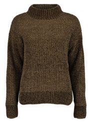 Blue Seven Sweter w kolorze brązowym rozmiar: 38. Brązowe swetry Blue Seven, bez wzorów, bez ramiączek. Za 79.03 zł.