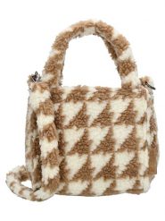 Beagles Torebka w kolorze jasnobrązowo-kremowym - 17 x 17 x 8 cm rozmiar: onesize. Brązowe torby na ramię Beagles, bez wzorów, z materiału, na ramię, bez dodatków. Za 104.64 zł.