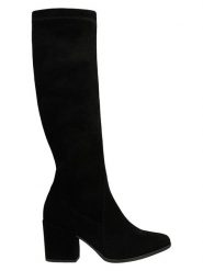 Wojas Skórzane kozaki w kolorze czarnym rozmiar: 36. Czarne kozaki Wojas, na zimę, z materiału, bez obcasa, bez zapięcia. Za 479.76 zł.