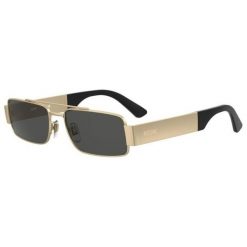 Okulary przeciwsłoneczne MOSCHINO MOS184/S 000 unisex rozmiar 57 mm. Szare okulary przeciwsłoneczne MOSCHINO, bez wzorów, sportowe, prostokątne. Za 839.20 zł.
