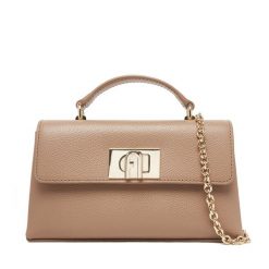 Torebka Furla. Brązowe torebki klasyczne Furla, bez wzorów, bez dodatków. Za 1,149.00 zł.