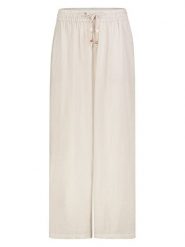 Eight2Nine Spodnie w kolorze kremowym rozmiar: M. Brązowe spodnie materiałowe Eight2Nine, m, bez wzorów, z materiału. Za 86.99 zł.