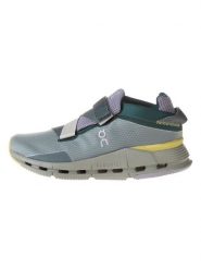 ON RUNNING Buty "Cloudnova Wrap" w kolorze szaro-turkusowym do biegania rozmiar: 39. Szare obuwie sportowe On Running, z materiału, bez zapięcia, do biegania. Za 528.34 zł.
