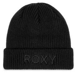Czapka Roxy. Czarne czapki Roxy, bez wzorów. Za 159.99 zł.