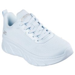 Buty sportowe damskie Skechers Bobs B Flex Hi Fly. Niebieskie obuwie sportowe Skechers, z materiału, bez zapięcia. Za 390.00 zł.