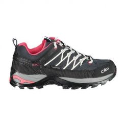Buty trekkingowe damskie CMP Rigel Low Wmn. Czarne trekkingi CMP, z materiału, trekkingowe. Za 366.99 zł.