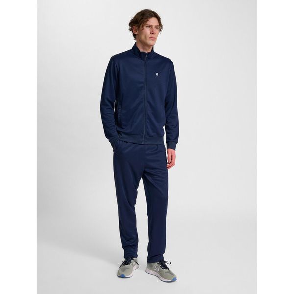 Bluza Hummel Pulse. Niebieskie bluzy Hummel, xl, bez wzorów, z dresówki, bez kaptura. Za 286.50 zł.