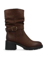 Wrangler Botki "Ashley" w kolorze brązowym rozmiar: 40. Brązowe botki Wrangler, bez wzorów, bez obcasa, bez zapięcia. Za 224.95 zł.