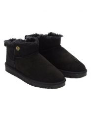 ISLAND BOOT Botki "Ideh" w kolorze czarnym rozmiar: 41. Czarne botki Island Boot, bez wzorów, bez obcasa, bez zapięcia. Za 127.65 zł.