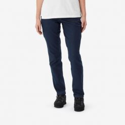 Spodnie wspinaczkowe jeansy Vertika damskie. Niebieskie jeansy SIMOND, l, bez wzorów. Za 249.99 zł.