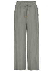 Sublevel Spodnie w kolorze szarym rozmiar: M. Szare spodnie materiałowe Sublevel, m, bez wzorów, z materiału, z podwyższonym stanem. Za 69.99 zł.