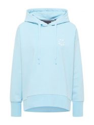 ELBSAND Bluza "Leah" w kolorze błękitnym rozmiar: XS. Niebieskie bluzy ELBSAND, xs, bez wzorów, z bawełny, z kapturem. Za 179.80 zł.