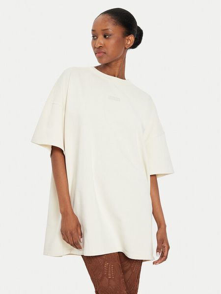 Gestuz T-Shirt Jio 10909249 Beżowy Oversize. Brązowe t-shirty Gestuz, m, bez wzorów, z bawełny, bez kołnierzyka, bez ramiączek. Za 319.99 zł.