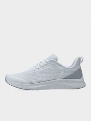 4F Buty sportowe CIRCLE damskie - białe 36. Białe obuwie sportowe 4f, z tworzywa sztucznego, bez zapięcia. Za 249.99 zł.