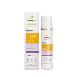 Sesderma Przeciwsłoneczny krem do twarzy REPASKIN URBAN 365 Anti-aging SPF50/ Przeciwstarzeniowy krem ochronny REPASKIN URBAN 365 Anti-aging SPF50 Och. Kremy do opalania Sesderma. Za 112.39 zł.