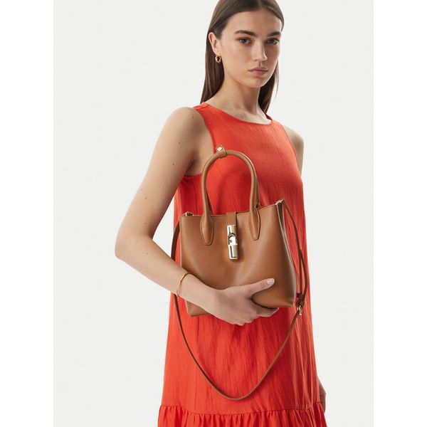 Torebka Furla. Brązowe torebki klasyczne Furla, bez wzorów, bez dodatków. Za 1,389.00 zł.