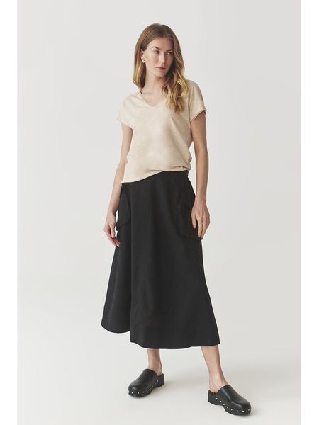TATUUM Spódnica w kolorze czarnym rozmiar: 42. Czarne spódnice Tatuum, na co dzień, bez wzorów, midi, proste. Za 148.61 zł.