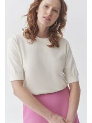 TATUUM Sweter w kolorze kremowym rozmiar: L. Brązowe swetry Tatuum, l, bez wzorów, bez ramiączek. Za 156.98 zł.