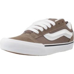 Buty VANS KNU SKOOL CTHR Brązowy. Brązowe trekkingi Vans, ze skóry, trekkingowe. Za 225.99 zł.