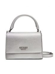 Guess Torebka HWZM96 43200 Srebrny. Szare torebki klasyczne Guess, z aplikacjami, ze skóry, bez dodatków. Za 299.99 zł.
