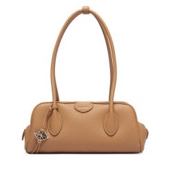 Torebka Calvin Klein. Brązowe torebki klasyczne Calvin Klein, bez wzorów, bez dodatków. Za 649.99 zł.