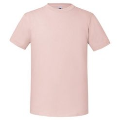Koszulka Unisex Dla Dorosłych Iconic 195. Czerwone bluzki FRUIT OF THE LOOM, bez wzorów, sportowe, bez kołnierzyka, bez ramiączek. Za 41.99 zł.