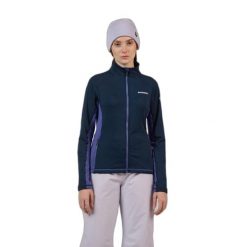 Kurtka narciarska damska z pełnym zamkiem Rossignol Blackside MIX. Niebieskie kurtki narciarskie Rossignol, na zimę, bez wzorów, bez kaptura, narciarskie. Za 585.00 zł.