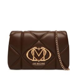 Torebka LOVE MOSCHINO. Brązowe torebki klasyczne Love Moschino, bez wzorów, bez dodatków. Za 789.99 zł.