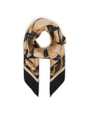 Elisabetta Franchi Chusta FO-16L-61E2-045 Beżowy. Brązowe rękawiczki Elisabetta Franchi, bez wzorów, z jedwabiu. Za 599.99 zł.