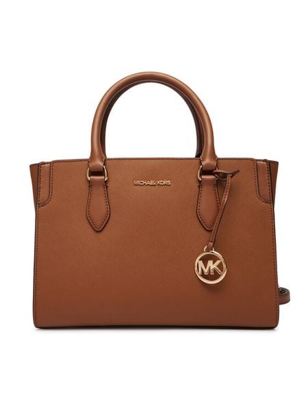 MICHAEL Michael Kors Torebka 30R6GQ6S2L Brązowy. Brązowe torebki klasyczne MICHAEL Michael Kors, bez wzorów, ze skóry, bez dodatków. Za 1,209.00 zł.