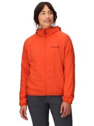 Marmot Kurtka funkcyjna "Aerothermal" w kolorze pomarańczowym rozmiar: XL. Pomarańczowe kurtki sportowe Marmot, s, bez wzorów, z materiału, bez kaptura, outdoorowe, primaloft. Za 347.99 zł.