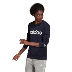 Bluza damska adidas Essentials Logo. Białe bluzy Adidas, m, bez wzorów, z materiału, bez kaptura. Za 220.45 zł.