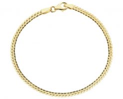Złota bransoletka - rybia łuska. Żółte bransoletki Apart, złote. Za 2,149.00 zł.