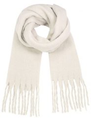 Eight2Nine Szal w kolorze kremowym rozmiar: onesize. Brązowe szaliki Eight2Nine, bez wzorów, z materiału. Za 96.60 zł.