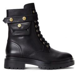 Trapery LAUREN RALPH LAUREN. Czarne trapery i śniegowce Lauren Ralph Lauren. Za 1,169.00 zł.
