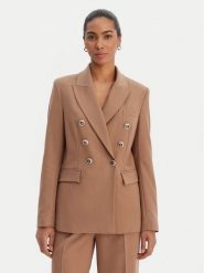 Morgan Marynarka 261-VFALI.F Brązowy Slim Fit. Brązowe marynarki i żakiety Morgan, bez wzorów, z wiskozy. Za 479.99 zł.