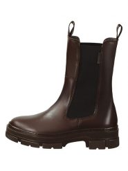 GANT Footwear Skórzane sztyblety "Monthike" w kolorze brązowym rozmiar: 41. Brązowe botki GANT Footwear, bez wzorów, ze skóry, bez obcasa, bez zapięcia. Za 587.95 zł.